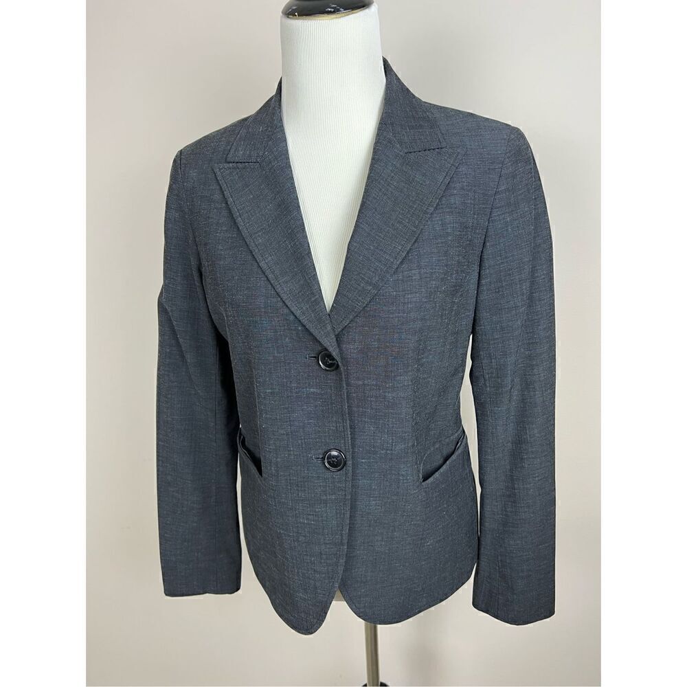 Lafayette 148 women jacket two buttons closure size 6